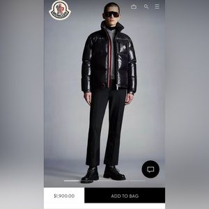 Moncler Puffer short down coat